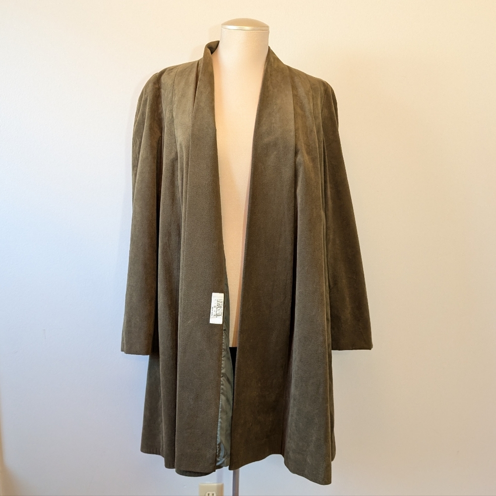 Green Suede Tailored By Harlan Coat